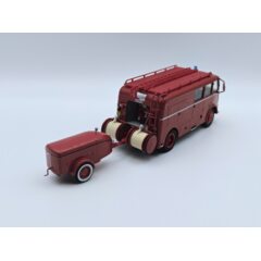 1:43 Масштабная модель BERLIET GLA 5 F Fourgon D'incendie Normalisé