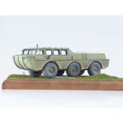 1:43 Сборная модель Вездеход-амфибия ЗИЛ-49042