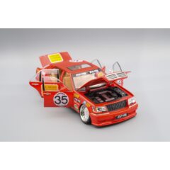 1:24 Модель Mercedes-Benz W140 AMG, красный, Heyer/Schickentanz 21 см
