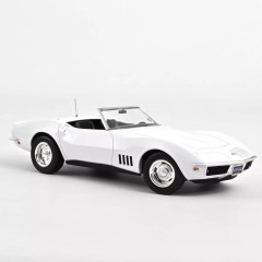 1:18 Масштабная модель CHEVROLET Corvette C3 Convertible 1969 Can Am White