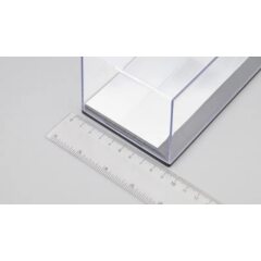 Коробка пластиковых боксов для моделей зеркальное покрытие 155х90х70мм (20шт.)