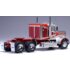 1:43 Масштабная модель седельный тягач FREIGHTLINER FLC 120 64 T со спальником 1977 Silver/Red