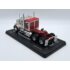 1:43 Масштабная модель седельный тягач FREIGHTLINER FLC 120 64 T со спальником 1977 Silver/Red