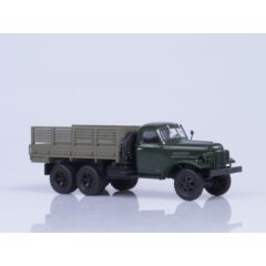 1:43 Масштабная модель ЗИС-151 бортовой, зелёный/коричневый