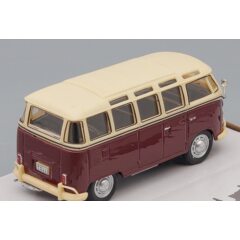 1:43 Масштабная модель VOLKSWAGEN Samba Bus, бордово-красный