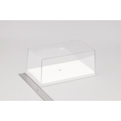 Коробка пластиковых боксов для моделей белый подиум 155х90х70мм (20шт.)