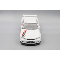 1:24 Модель Nissan Skyline GT-R, белый, 21 см.