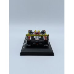 1:43 Масштабная модель AUDI R10 Tdi 5.5l Turbo V12 Team Audi Sport North America №2 Winner 24h Le Mans (2008) Rinaldo Capello - Tom Kristensen - Allan Mcnish, Silver Red Yellow