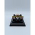 1:43 Масштабная модель AUDI R10 Tdi 5.5l Turbo V12 Team Audi Sport North America №2 Winner 24h Le Mans (2008) Rinaldo Capello - Tom Kristensen - Allan Mcnish, Silver Red Yellow
