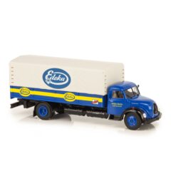 1:43 Масштабная модель Magirus-Deutz бортовой с тентом Edeka