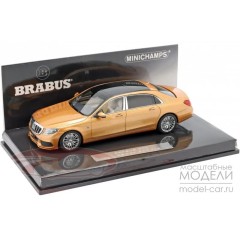 1:43 Масштабная модель Maybach Brabus 900, based on Mercedes-Maybach S 600 - 2016 (gold met)