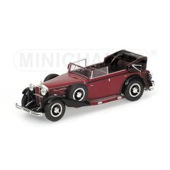 1:43 Масштабная модель Maybach Zeppelin - 1932 - Red/Black