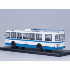 1:43 Масштабная модель ЗИУ 682Б (рабочие штанги), бело-голубой