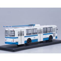 1:43 Масштабная модель ЗИУ 682Б (рабочие штанги), бело-голубой
