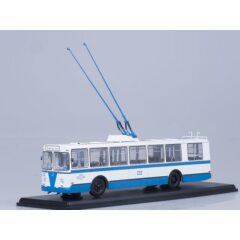 1:43 Масштабная модель ЗИУ 682Б (рабочие штанги), бело-голубой