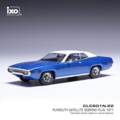 1:43 Масштабная модель PLYMOUTH Satellite Sebring Plus 1971 Blue/White