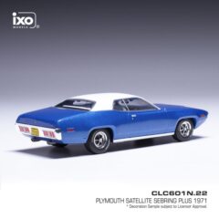 1:43 Масштабная модель PLYMOUTH Satellite Sebring Plus 1971 Blue/White