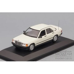 1:43 Масштабная модель MERCEDES 190E - 1984 - WHITE