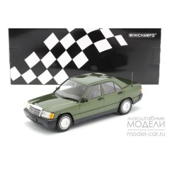 1:18 Масштабная модель Mercedes-Benz 190E (W201) - 1982 (greenmet)