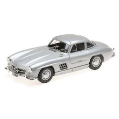 1:18 Масштабная модель Mercedes-Benz 300 SL (W198) - 1955 (silver)