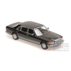 1:43 Масштабная модель MERCEDES 560 SEL  1990  BLACK
