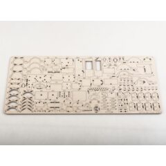 1:35 Сборная модель УТТЗ-6241.01 "Горожанин" троллейбус