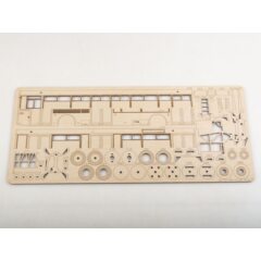 1:35 Сборная модель УТТЗ-6241.01 "Горожанин" троллейбус