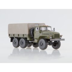 1:43 Масштабная модель Армейский грузовик 6x6 4320 с тентом