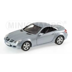 1:18 Масштабная модель Mercedes Benz SLK-Class With Movable Roof 2004 Silverblue Metallic