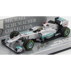 1:43 Масштабная модель Mercedes GP Petronas F1 MGP W02 (M.Schumacher) Belgian GP 2011