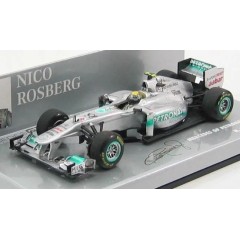 1:43 Масштабная модель Mercedes GP Petronas F1 Team MGP W02 (N.Rosberg) 2011