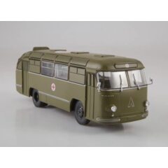 1:43 Наши автобусы Спецвыпуск №1 - ЛАЗ-695Б санитарный