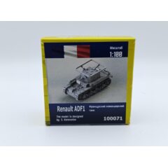 1:100 Сборная модель Французский командирский танк Renault ADF1