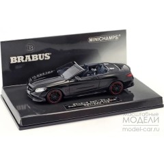 1:43 Масштабная модель Mercedes-AMG Brabus 850 S63 S-Class Cabriolet 2016 (black)