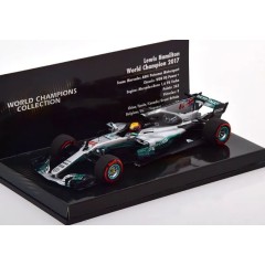 1:43 Масштабная модель Mercedes-AMG Petronas F1 Team W08 EQ Power+ Lewis Hamilton World Champion 2017