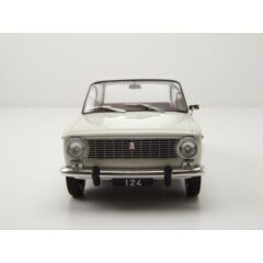 1:24 Масштабная модель FIAT 124 1970 White