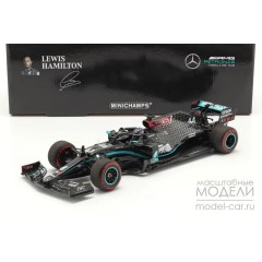 1:18 Масштабная модель MERCEDES-AMG PETRONAS FORMULA ONE TEAM W11 EQ PERFORMANCE - LEWIS HAMILTON - WINNER TUSCAN GP 2020