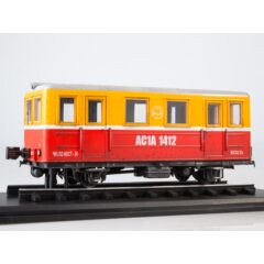 1:43 Масштабная модель Автомотриса служебная АС-1А (со следами эксплуатации)