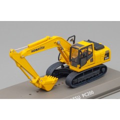 1:72 Масштабная модель KOMATSU Pc200 Hybrid Escavatore Cingolato - Tractor Excavator, Yellow Black