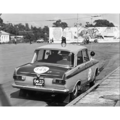 1:43 Масштабная модель Ижевский автомобиль - 412ИЭ 1973 г. "ПМГ" г. Донецк, УССР