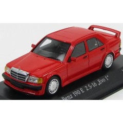 1:43 Масштабная модель Mercedes-Benz 190 Evo 1 (W201) 1990 Red