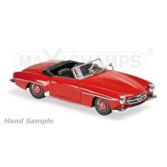 1:43 Масштабная модель MERCEDES 190 SL (W121) - 1955 - DARK RED