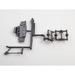 1:43 Сборная модель Лесовоз с прицепом-роспуском 43204-10