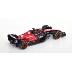 1:43 Масштабная модель ALFA ROMEO C43 #77 "Alfa Romeo F1 Team Stake" Bottas 2023