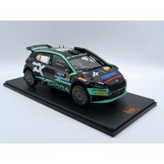 1:18 Масштабная модель SKODA Fabia RS Rally2 #22 "Toksport WRT" Greensmith/Andersson 6 место Safari Rally 2024