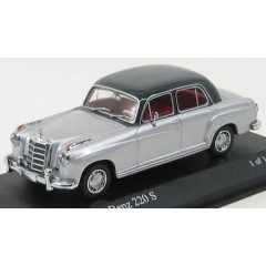 1:43 Масштабная модель Mercedes-Benz 220S (w180) 1956 silver