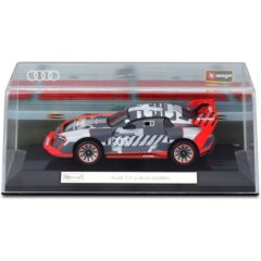1:43 Масштабная модель AUDI S1 E-Tron Quattro Hoonitron 2023 Gray/Orange