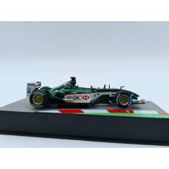 1:43 Масштабная модель JAGUAR F1 R4 N 14 Season (2003) Mark Webber, Green White