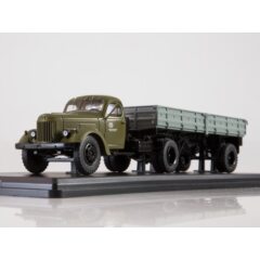 1:43 Масштабная модель ЗИЛ-ММЗ-164АН с полуприцепом ММЗ-584Б