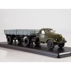 1:43 Масштабная модель ЗИЛ-ММЗ-164АН с полуприцепом ММЗ-584Б